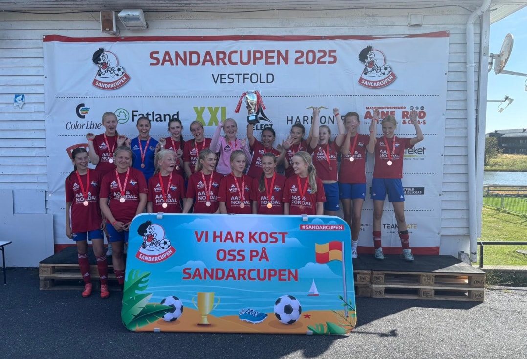 Bjerke representert på Sandar- cup